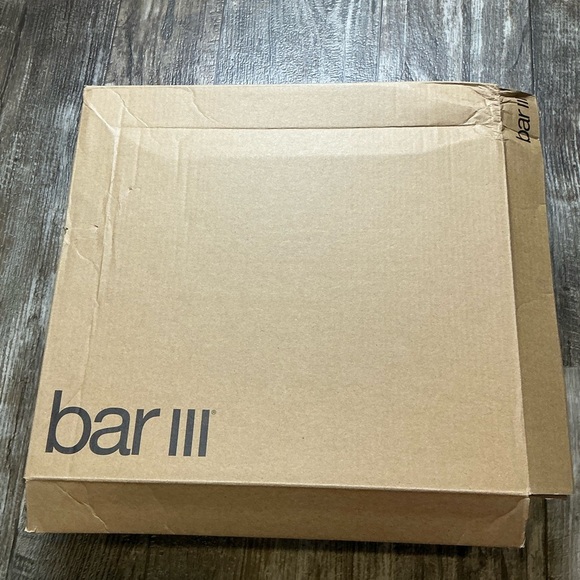 Bar III Sleek Black Heeled Boots Size 10 - Picture 7 of 16